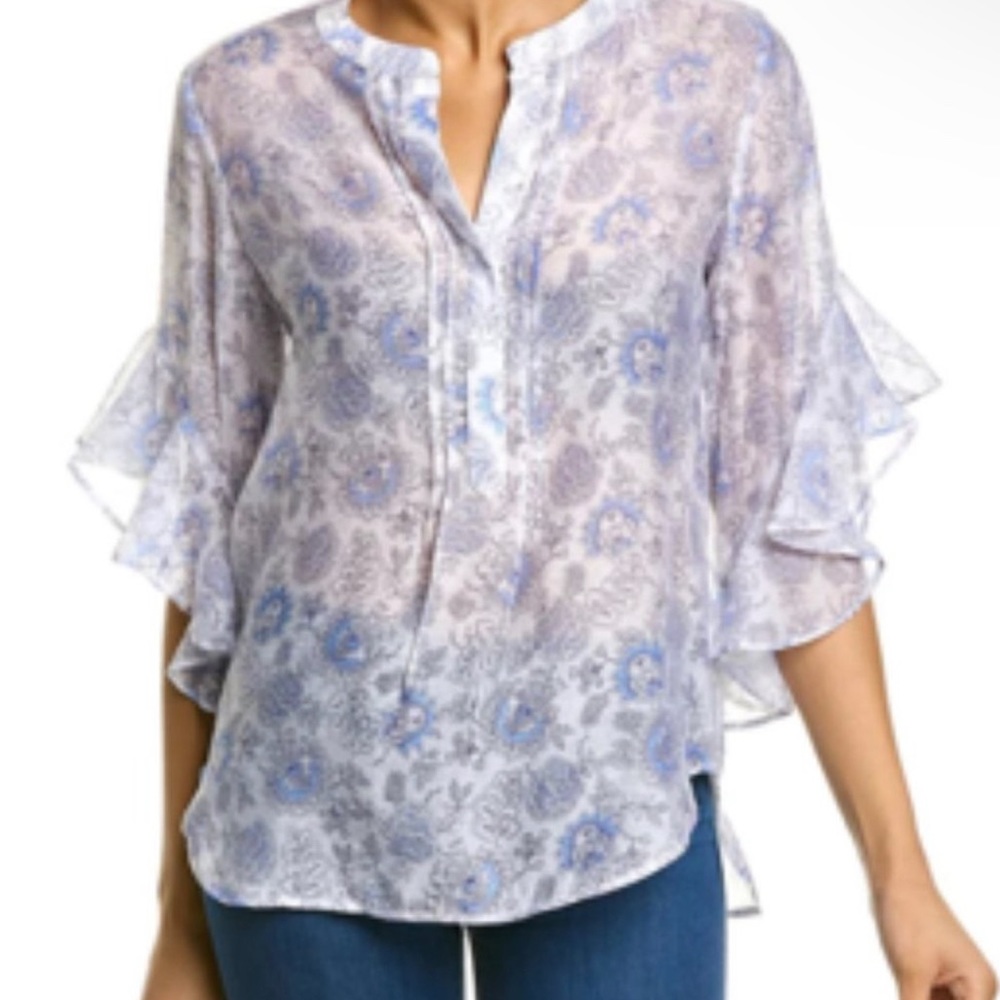Vince Camuto Paisley print blouse